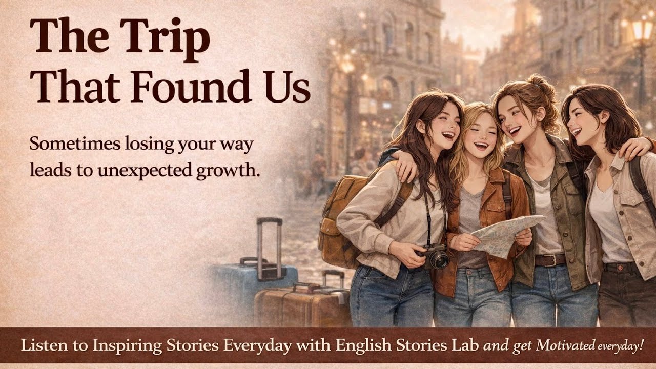 The Trip That Found Us ✈️🌍💫 | A Journey of Friendship, Loss & Self-Discovery 💖 | English Practice
