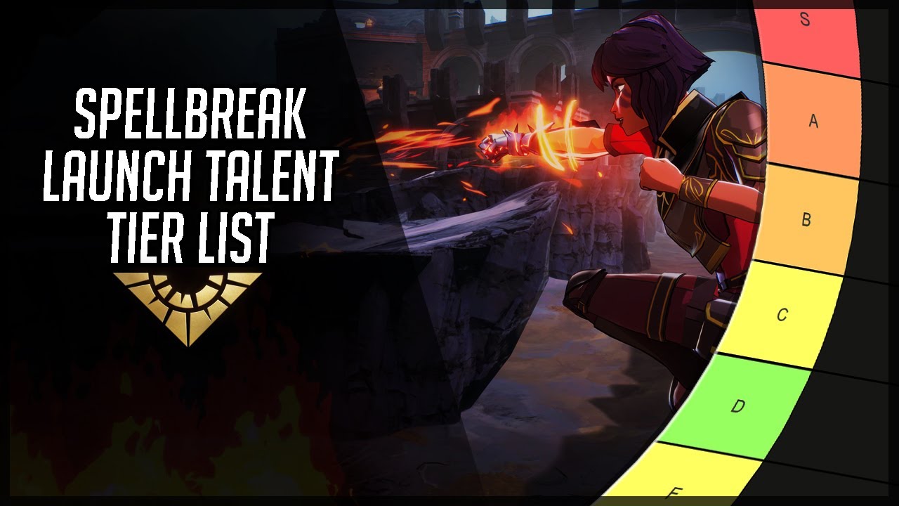 OSK's Spellbreak Talent Tier List | Patch 1.0 (OUTDATED)