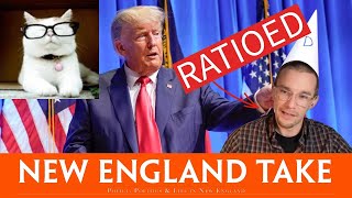 "Delusional" Catturd and MAGA supporters ratio @newenglandtake!