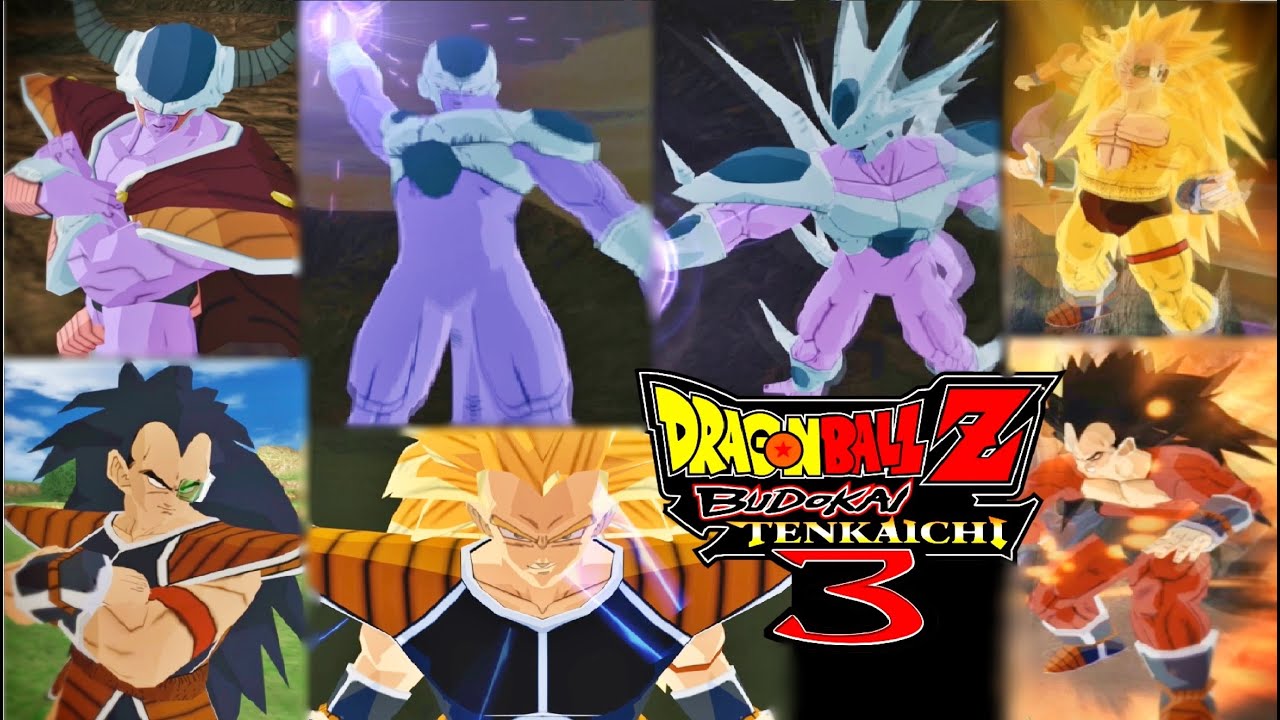 Pack King Cold-Raditz+Transformaciones DBZ BT3 | Descargar Mod - YouTube