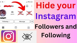 How to Hide Instagram Followers & Following List (New update 2025 )