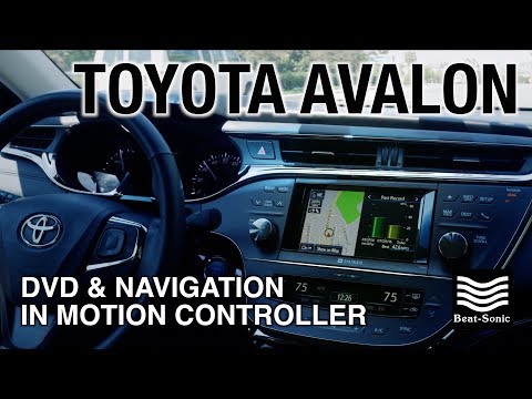 2013-2014 Toyota Avalon DVD & Navigation in Motion Controller Installation Beat-Sonic