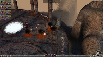 Dungeon Siege II ACT III Chapter 5 Mines of Kaderak, Part II BOSS DARK WIZARD Part 58 Walkthrough