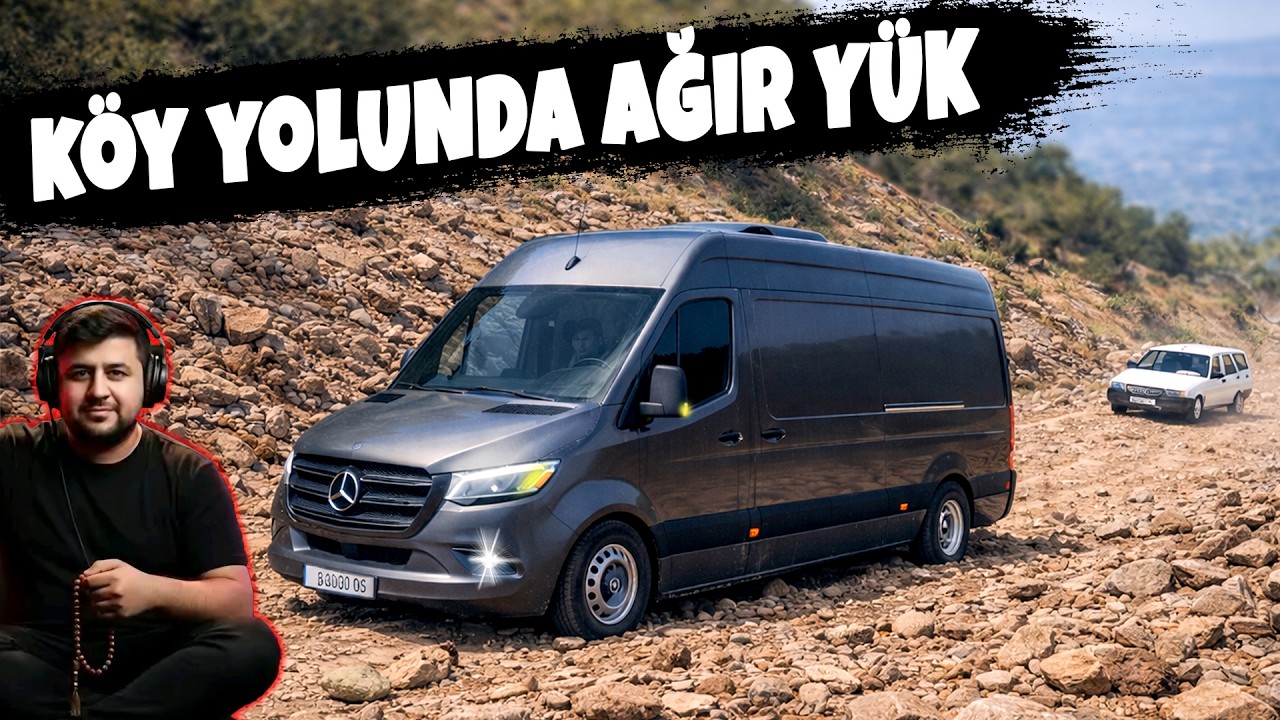 3 TON YÜK İLE KÖY YOLLARINA DALDIM // SPRİNTER HARARET YAPTI // BeamNG.drive