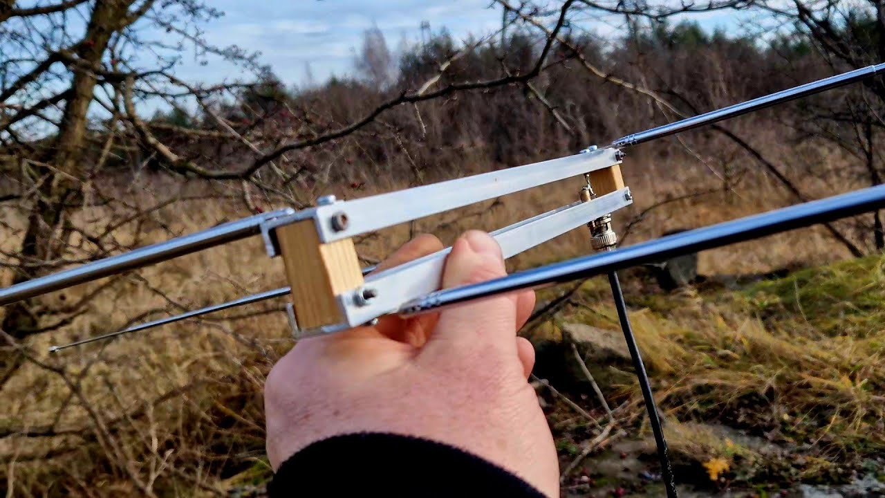 Antena Kierunkowa HB9CV 145 MHz - prosta antena na QRP SOTA