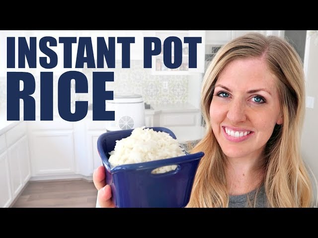 How To Make Perfect Instant Pot Rice - EverydayMaven™