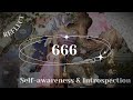 "666 REFLECT: Self awareness and introspection" angel numbers subliminal (calm 432Hz)