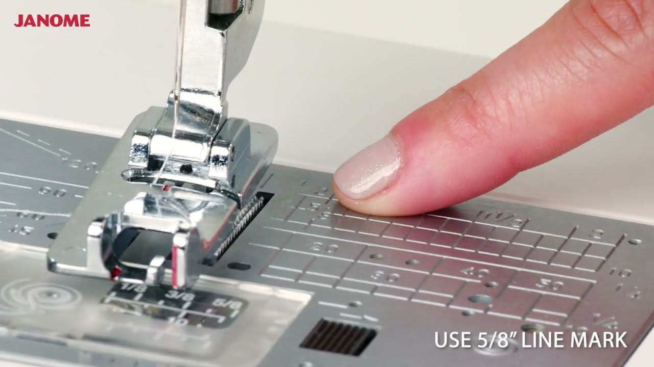 Using The Janome Lap Seam Foot YouTube