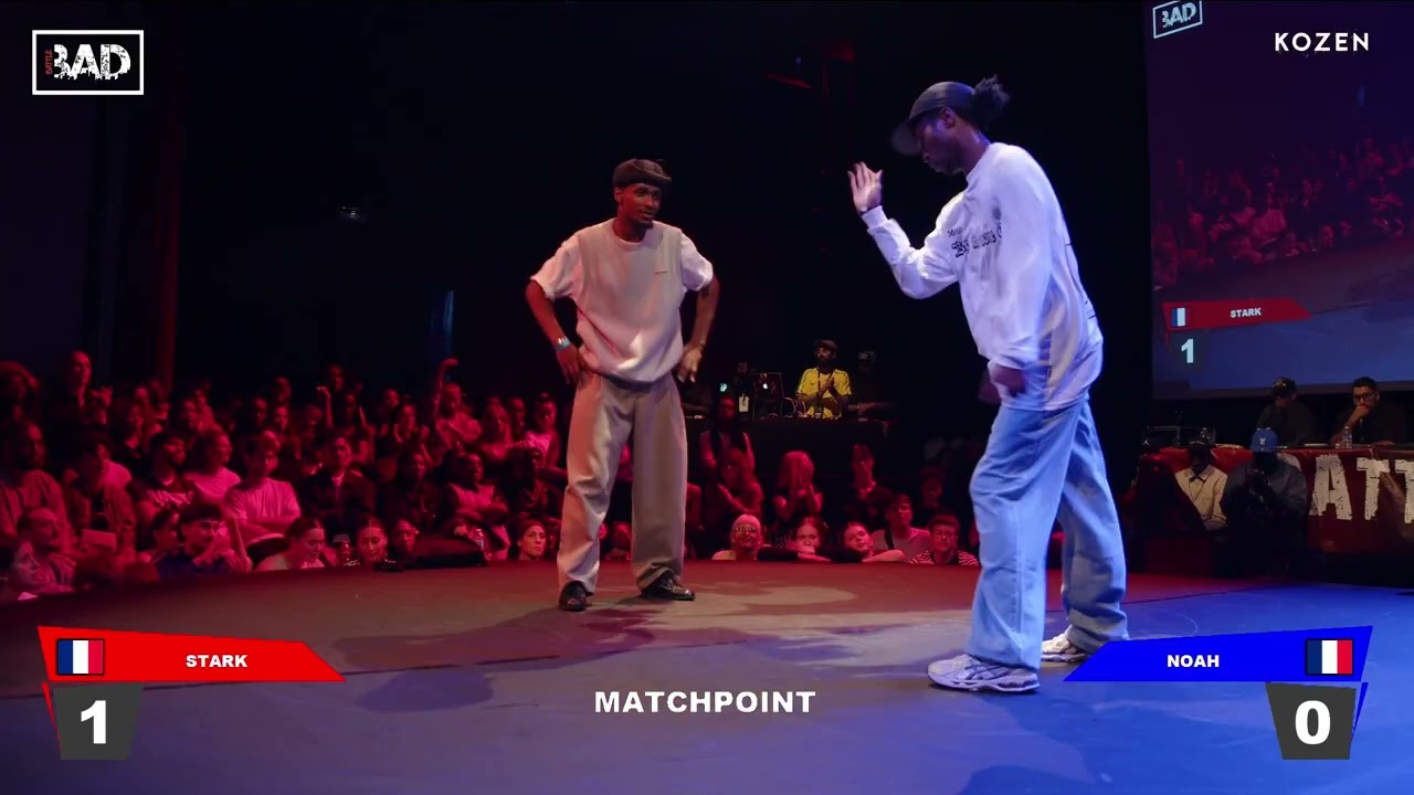 STARK VS NOAH - Battle BAD 2025 - POPPING Top 8