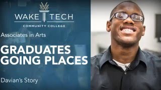 Wake Tech: 2015 Fall Graduates - Davian