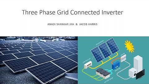 Three Phase Grid Connected Inverter