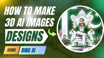 14th August 3D AI Name DPZ Tutorial 2024 | Make Viral Images with Bing AI