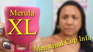 Merula XL Menstrual Cup Information