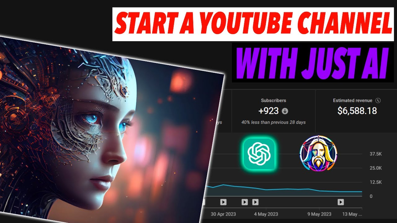 How To Make Money Online With A Viral Video and Ai Tools: "the Dawn Of Ai: A New Frontier" - Part 1