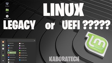 Check if you are using UEFI or BIOS on Linux