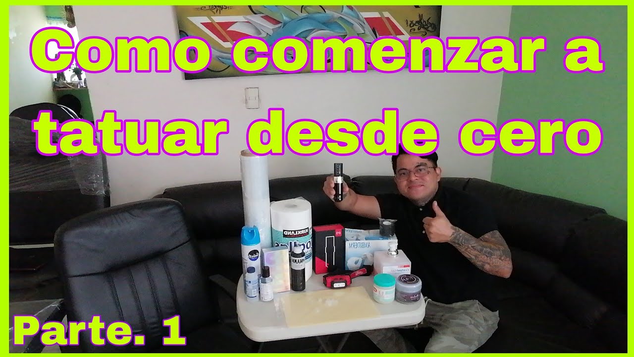 como comenzar a tatuar desde cero. (parte. 1) - YouTube