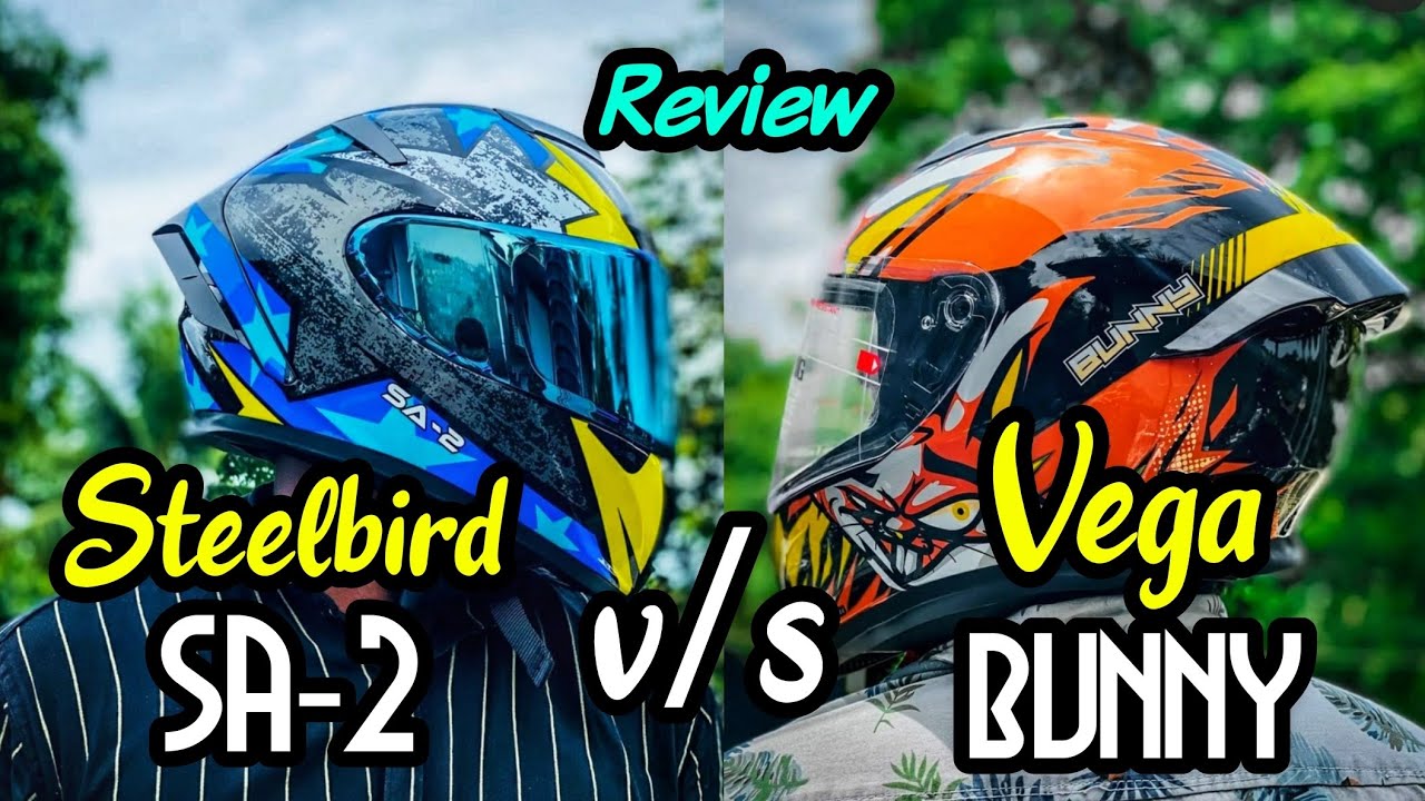Vega Bolt Bunny vs Steelbird SA2 