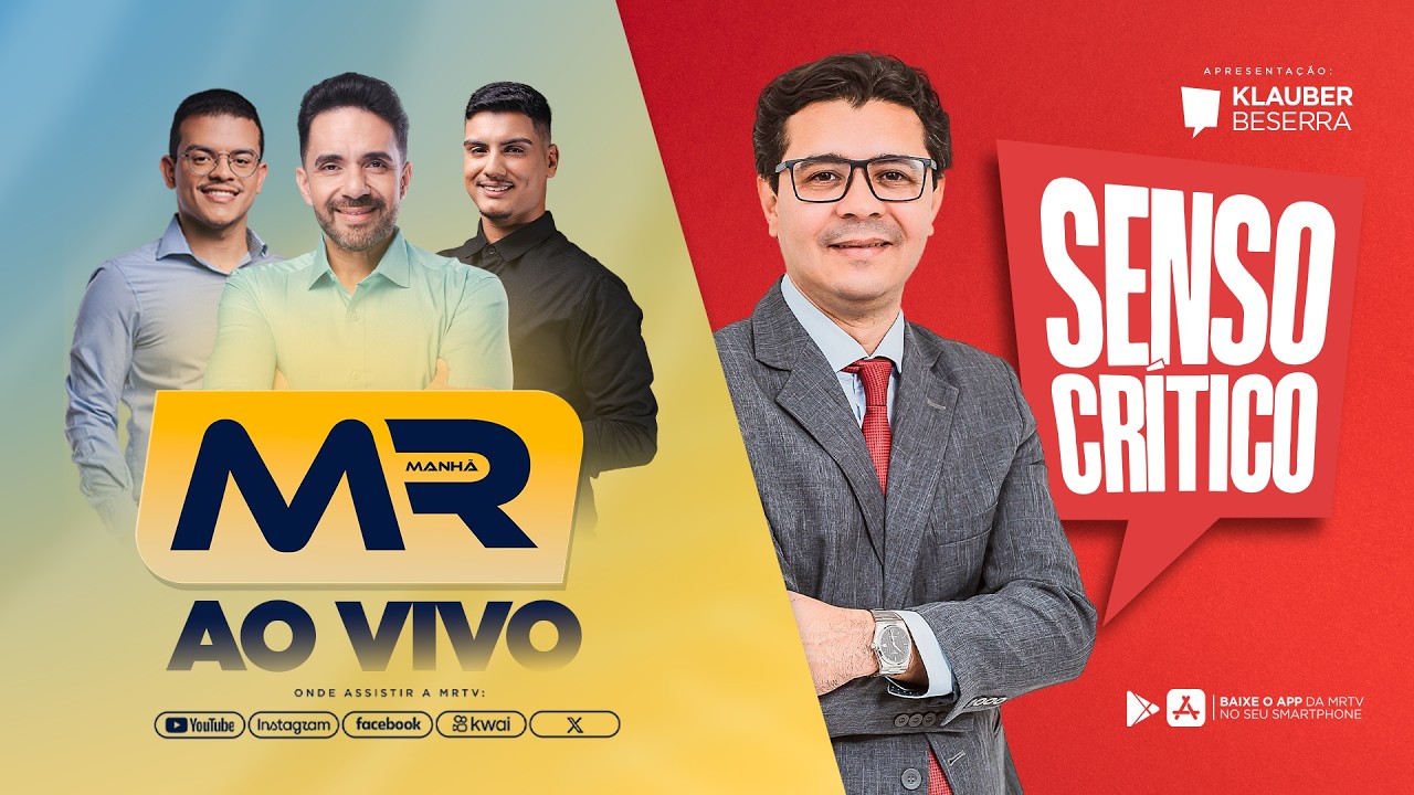 🔴 MRTV AO VIVO: MR MANHÃ - SENSO CRÍTICO - JORNAL | 08.10| BLOG DO MÁRCIO RANGEL