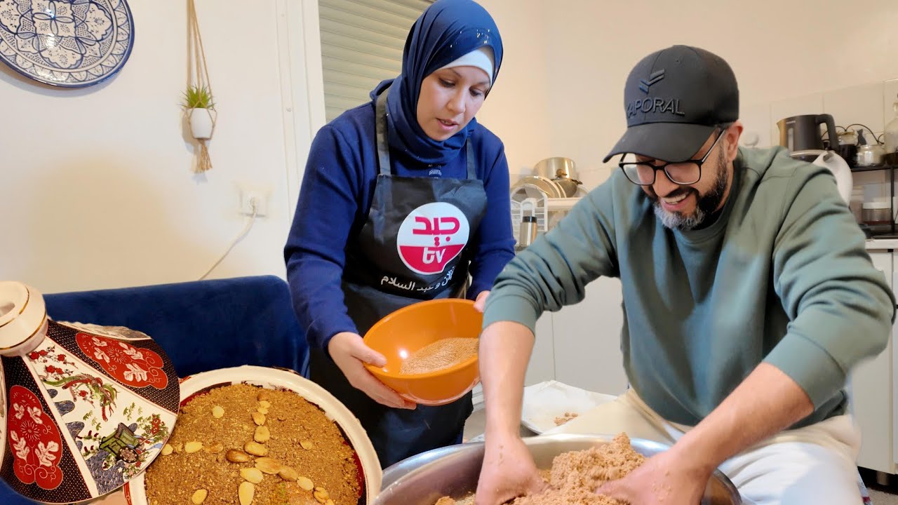 شاركت فالزميطة 💪😇 الله يعطيني الصحة❤️غزلان بقات غا تتشوف🙄