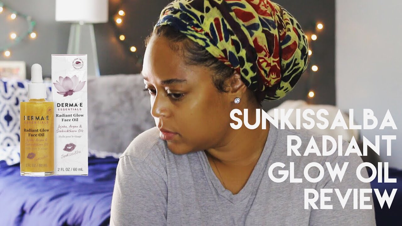 SUNKISSALBA RADIANT GLOW OIL | DEMO & REVIEW - YouTube