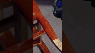 Ever seen a chair refinished with a LASER? ⚡️🪑 It's changing the game for home restoration!