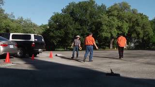 Parking Lot Training For Spike Belt And Spike Devil Spike Strip Systems.