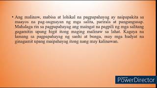 Filipino 8 Episode 05: ANG MGA HUDYAT NG SANHI AT BUNGA (Revised)
