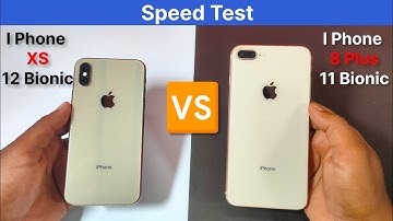 IPhone XS vs IPhone 8 Plus Speed Test in 2023 #iphone