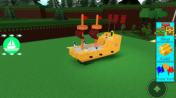 How to build the thumbnail boat in build a boat for treasure