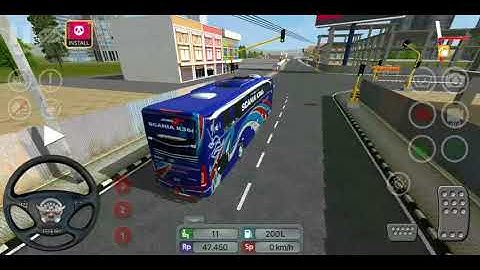 Indonesian Bus Simulator ||Scania k360||