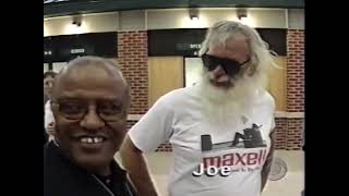 Biff hanging with the stars at the NBA Finals - June 16, 2000 LS w DL