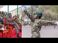 President ruto almost laughs during the awarding of nys recruits gilgil nakuru
