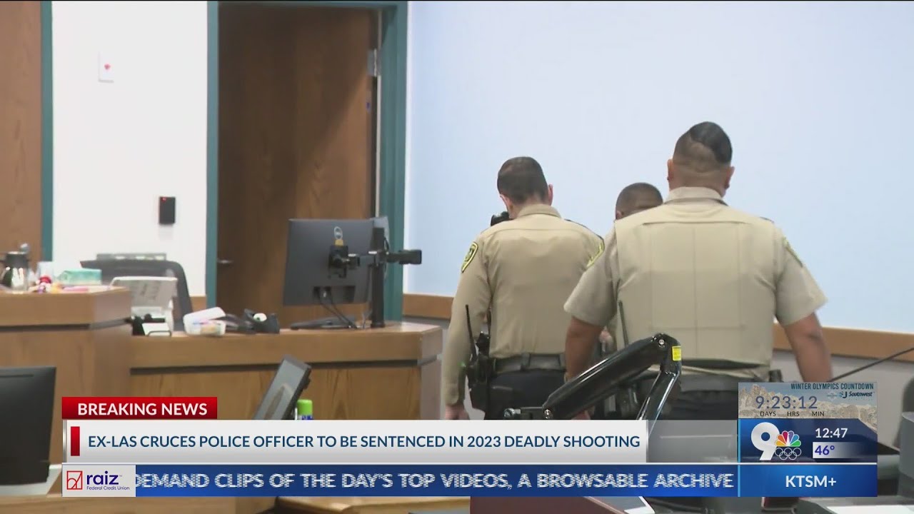 Ex-Las Cruces police officer to be sentenced in 2023 deadly shooting ...