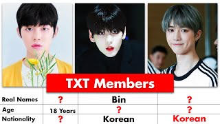 TXT Members Real Names And Ages 2022