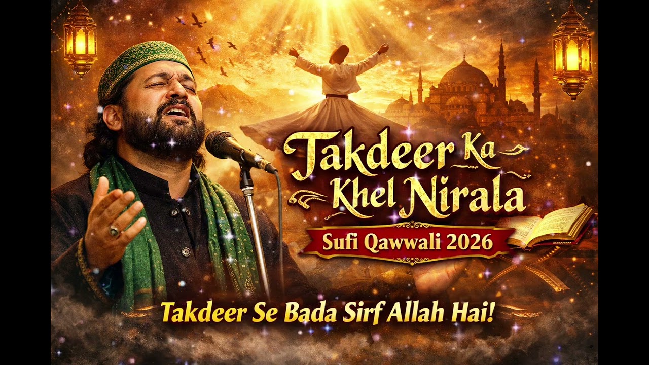 Takdeer Ka Khel Nirala | New Sufi Qawwali 2026 | Allah Hu Soulful Kalam | Emotional Islamic Song