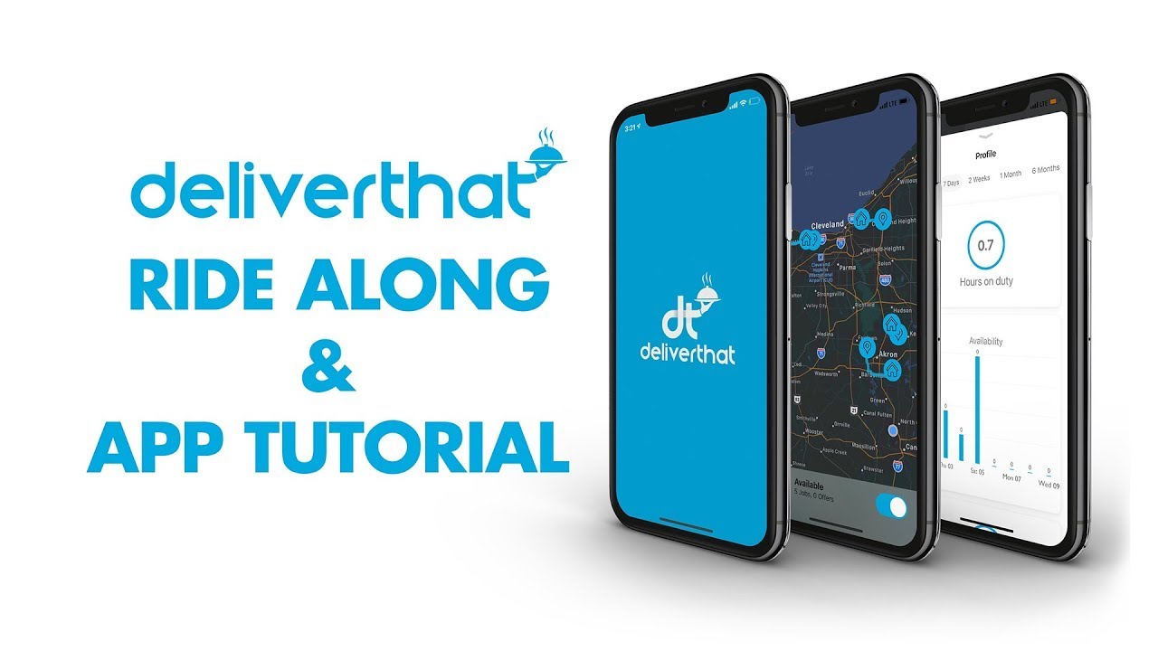 DeliverThat Ride Along & App Tutorial 2023 YouTube