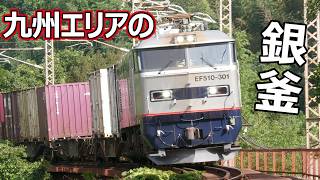 EF510-300「銀釜」の系譜!九州エリアを縦横無尽に走る新世代貨物列車