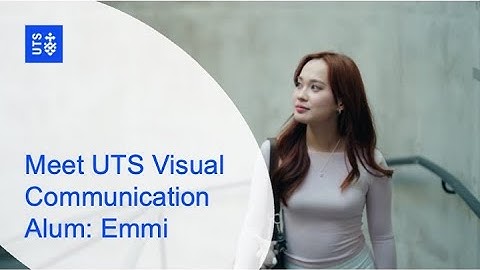 Studying Visual Communication at UTS | Meet UTS Visual Communication Alum, Emmi