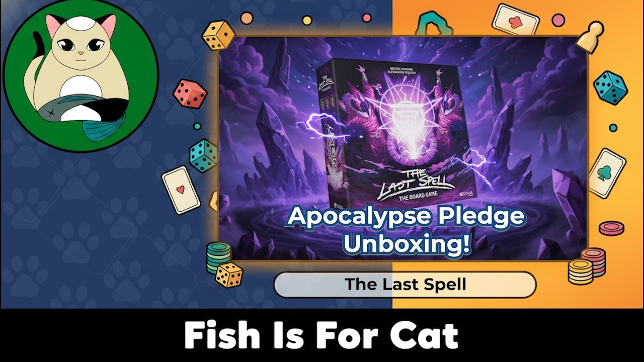 The Last Spell – Apocalypse Pledge Unboxing | Massive Kickstarter Board Game Overview
