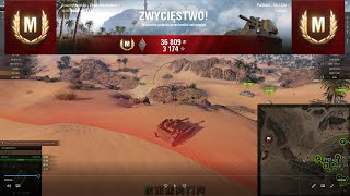 Su-122A Ace Tanker Sand River World Of Tanks Wot Arty Spg 033
