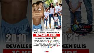 Celebrity Devalle Ellis & Khadeen Ellis – 16 Years, 3 Kids, Beautiful Family ❤️👨‍👩‍👧‍👦✨ #fyp #fypage #shorts Wealth