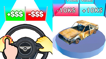 Get The Supercar 3D - Luxury Car Evolution Run - All Levels iOS Android GamePlay