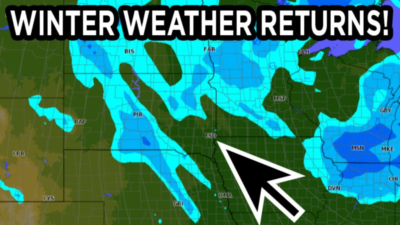 Winter Weather Returns with Snow & Wind! | Here's the Latest! - YouTube