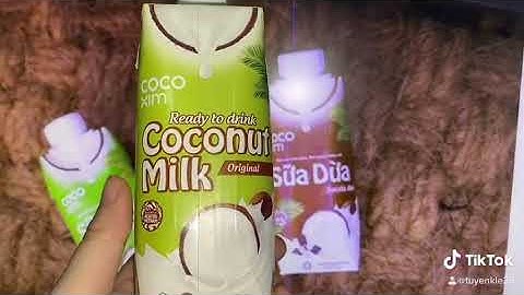 Sữa dừa nguyên chất - Thương hiệu Cocoxim