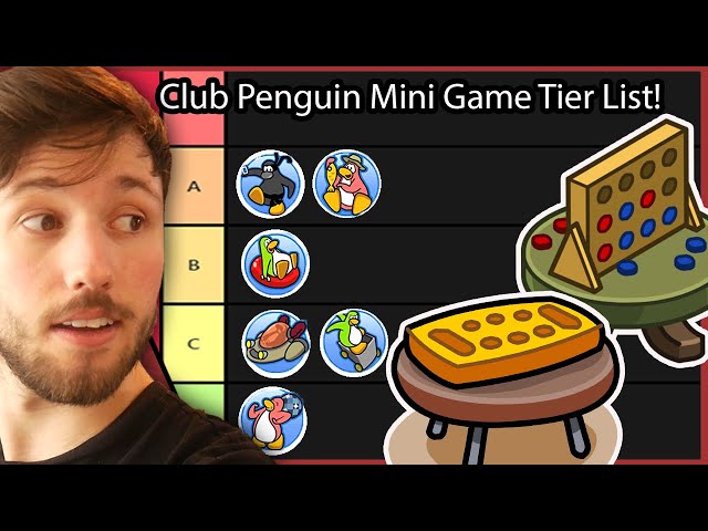 Club Penguin Mini-games - w/salad 