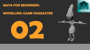 Maya Modeling Tutorial - Modeling in Maya for Beginners Part 2