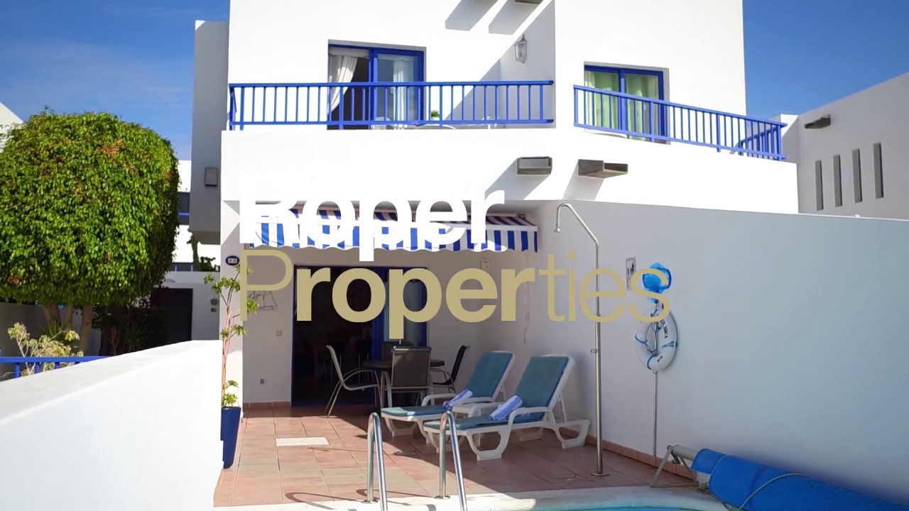 Property for sale in Playa Blanca Lanzarote Ref 2059 YouTube