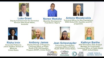 Panel Discussion 1 | Expanding access to HCV Prevention, Testing, and Treatment in Prisons
