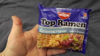 Rare and Discontinued- Nissin Top Ramen "Oriental Flavor"