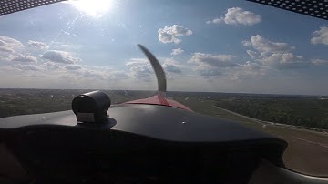 Bartolini Air Tecnam P2008 departing from RWY 25 EPLL Poland